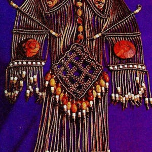 Macrame Necklace Pattern Digital Download Vintage Macrame Pattern
