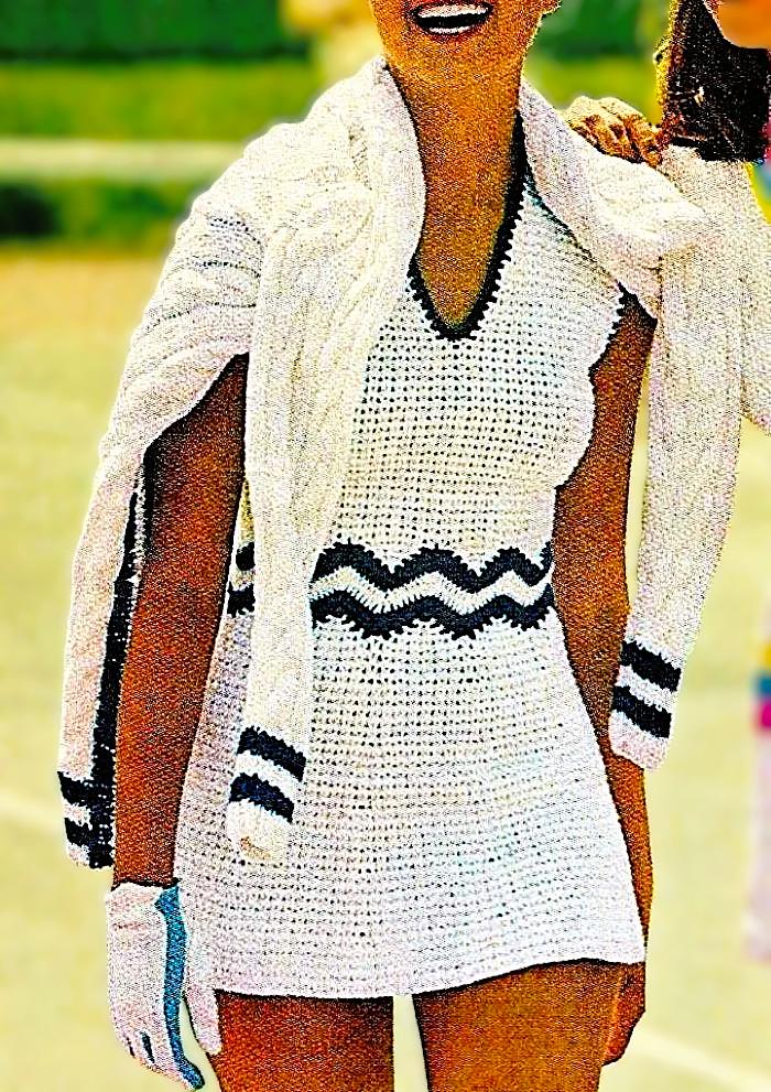 パーティードレス Abstract-Pattern Knitted Sweater Dress Vintage Abstract Knitted Sweater Dress Women's Pullover Size