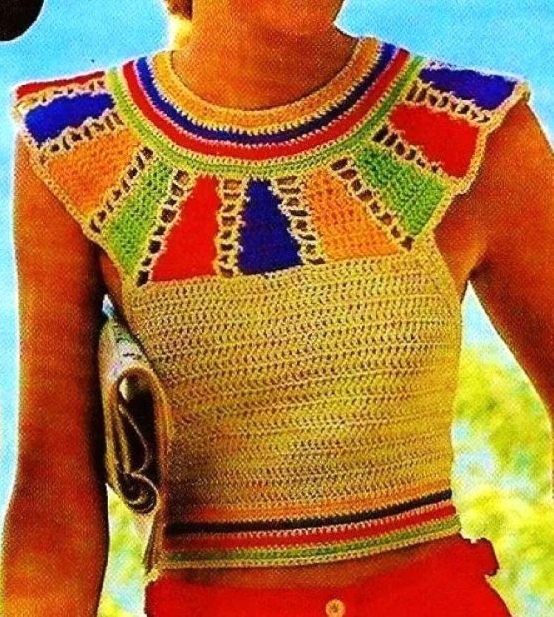 6（ROKU) COTTON CROCHET HALTER TOP/トップス 6-Day Halter Top - Betty McKnit