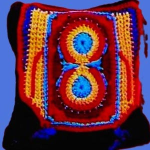 Patrón de bolso de hombro con símbolo de eternidad tejido a crochet Descarga digital Patrón de crochet vintage