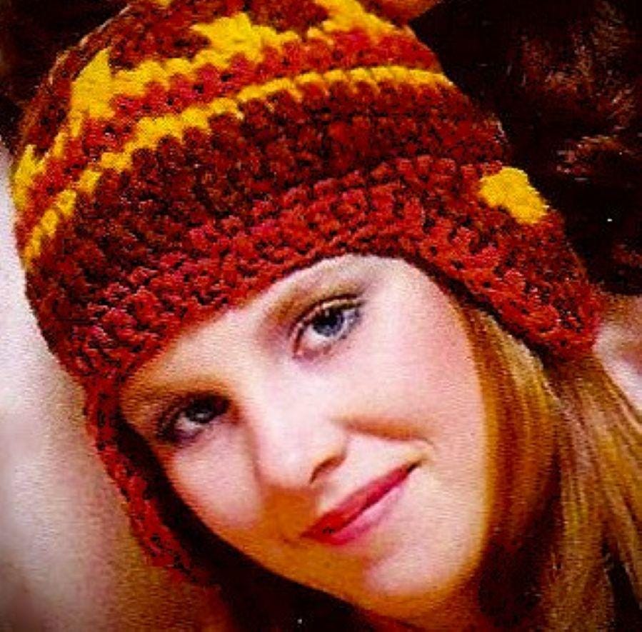 Vintage Hat with or without Ear Flaps