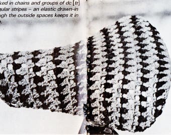 Crocheted Bicycle Spoke Guard and Seat Cover Patterns Digital Download Vintage Crochet Patterns