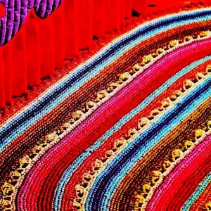 Crocheted Large Oval Rug Pattern Digital Download Vintage Crochet Pattern