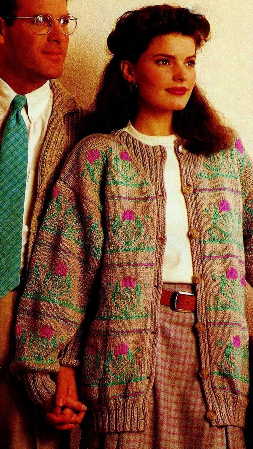 Women's Vintage Plaid Knitted Cape - Scottish Style Hooded Poncho Cardigan For Cold Weather