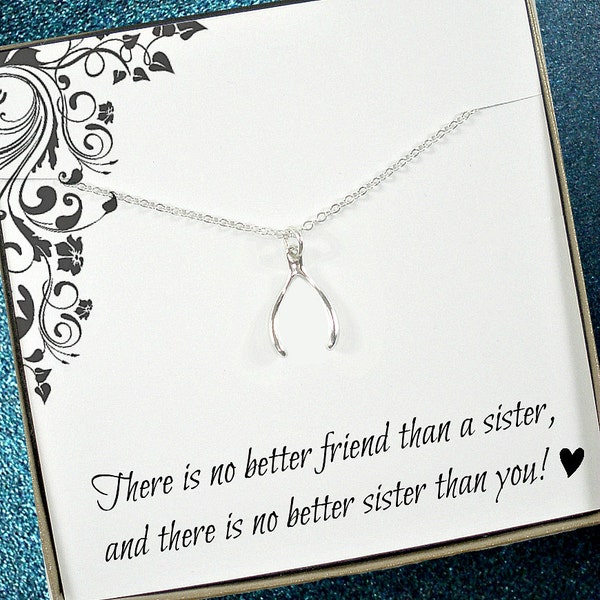 Sister Necklace | Sister Jewelry | Sister Gift Ideas | Sister Jewelry Gift | Unique Gifts for Sisters | Sister In Law Gift | Sister Wedding