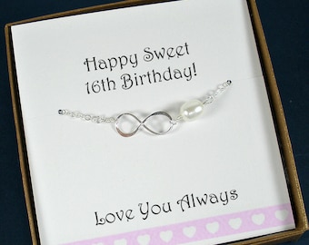 Sweet 16 Gifts for Girls | Sweet 16 Bracelet | Sweet 16 Jewelry | 16th Birthday Gift | Sweet 16 Favors | Sweet Sixteen | Sweet 16th Birthday