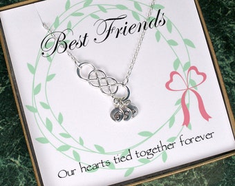 Friendship Necklace | Best Friend Necklace | Best Friend Gift | Long Distance Friendship | Best Friend Birthday Gift | Friend Christmas Gift