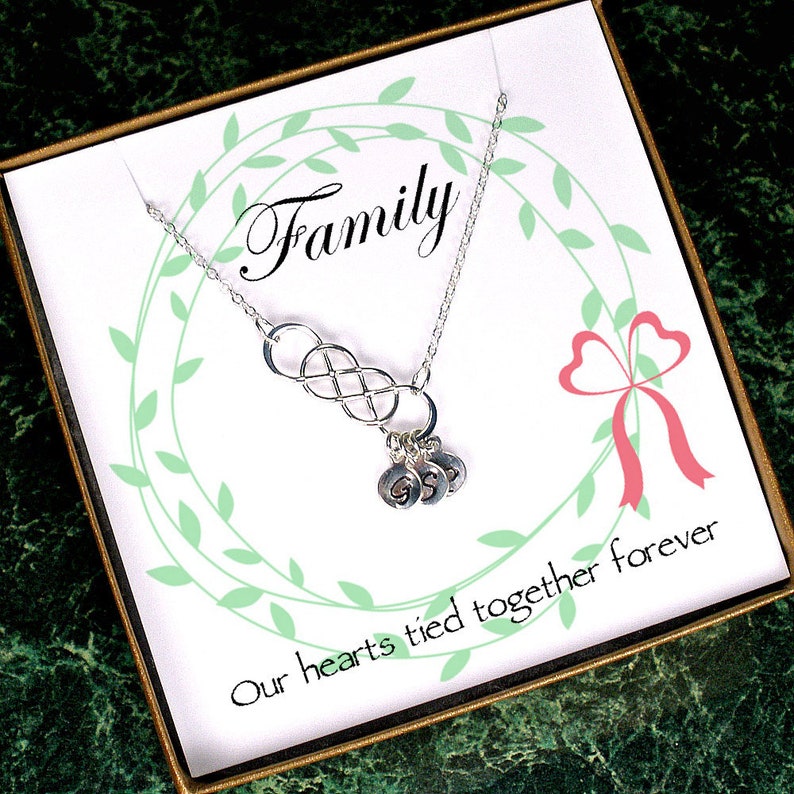 Long Distance Family Gift Personalized Family Necklace Etsy