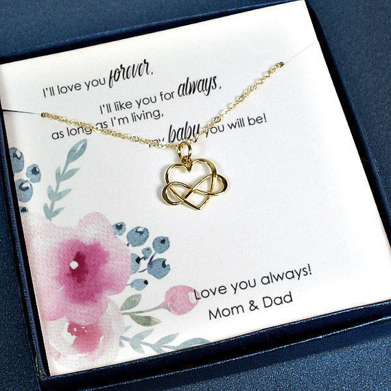 daughter necklace from mom and dad