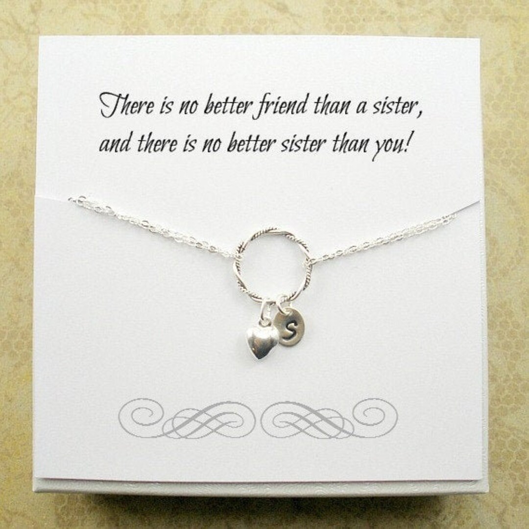 Sterling Silver Sister Bracelet Sister Infinity Bracelet Eternity