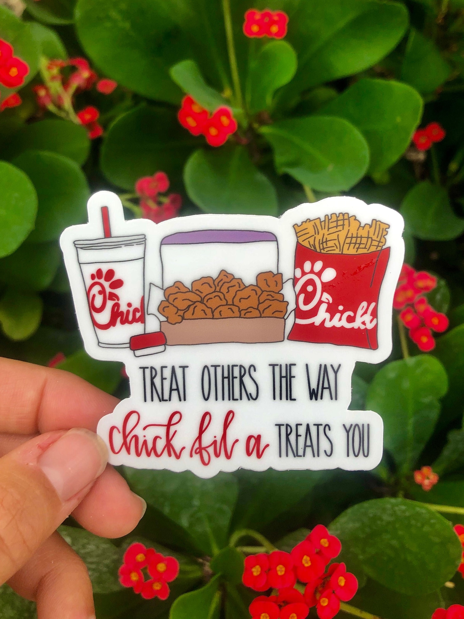 Chick Fil A Sticker | Etsy