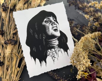 Nadja Portrait Print