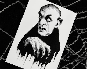 Nosferatu Portrait Art Print