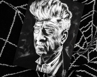 David Lynch Portrait Art Print