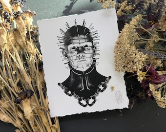 Pinhead Portrait Print