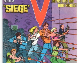 V - "Siege" - Issue 12 - Jan 1986 - Copper - NM-  -  DC Comics