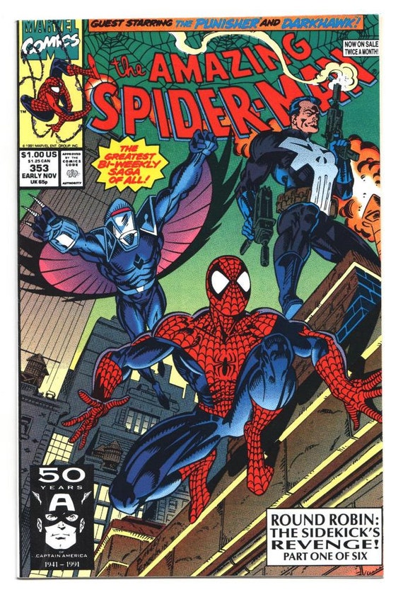 Mark Bagley USA,1991 Amazing Spiderman # 355
