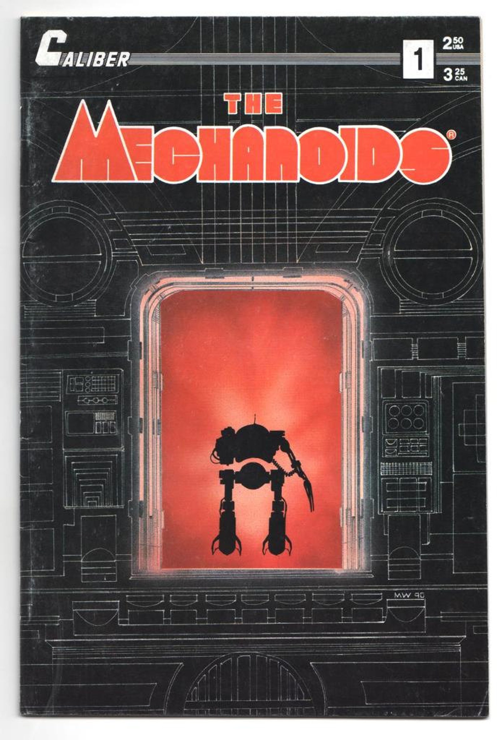 Mechanoids Issue 1 1 of 2 Ltd. Series 1990 Copper Age - Etsy Singapore