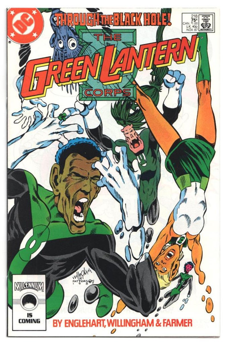 Green Lantern Corps Issue's 214 215 216 218 219 1987 Copper NM U-PICK Priced Each Dc Comics 218