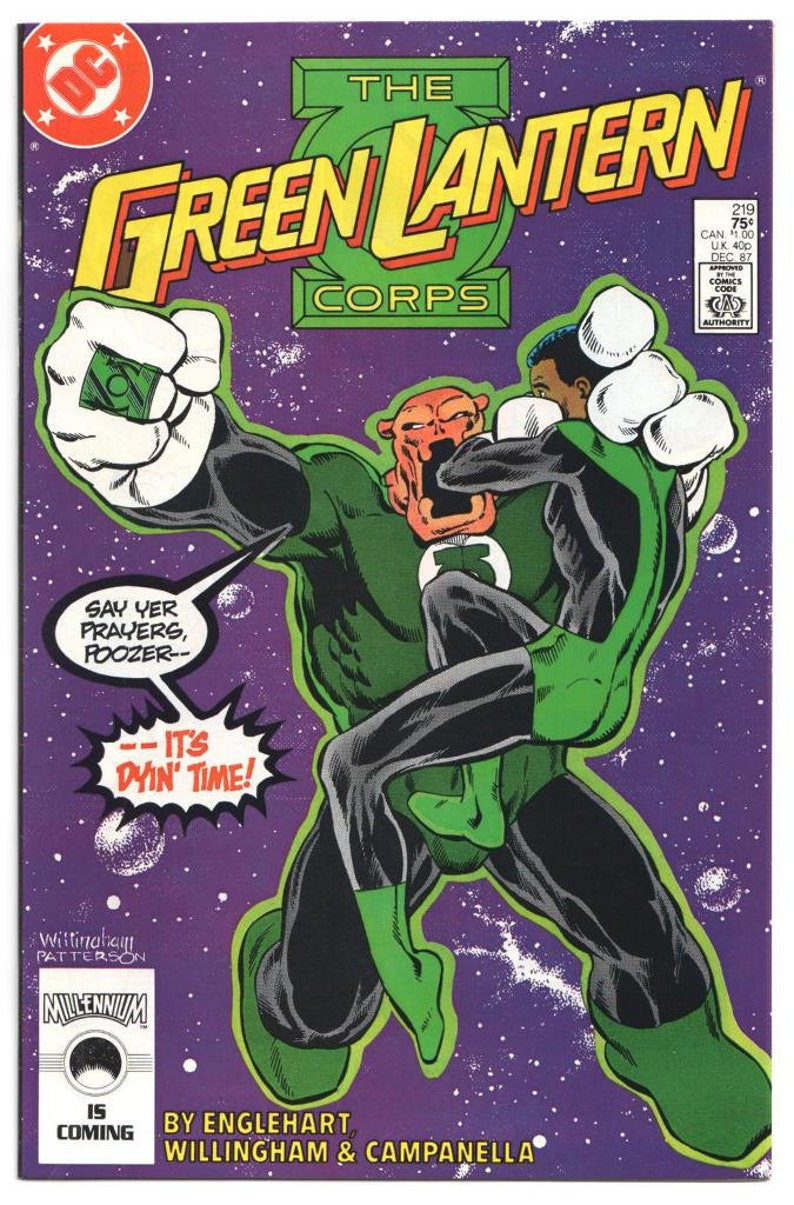 Green Lantern Corps Issue's 214 215 216 218 219 1987 Copper NM U-PICK Priced Each Dc Comics 219