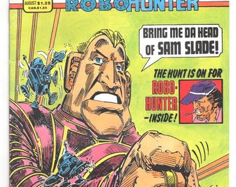 Sam Slade: Robohunter - Issue 9 -- Aug 1987 - - Copper -  NM - Quality Comics