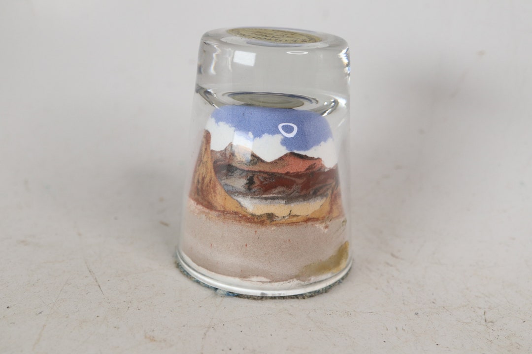 Vintage Sand Art Scenery Sand Art Casting Sand Art Paper Etsy