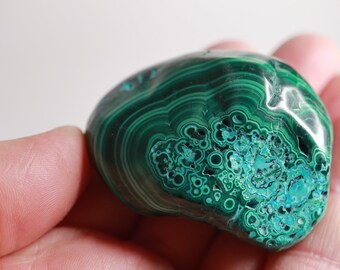 Polished Chrysocolla Malachite Specimen - From Katanga Mine - Congo - Africa - Mineral Specimen - Copper Mineral