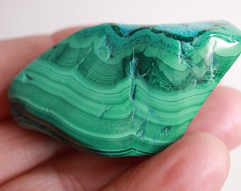 Polished Chrysocolla Malachite Specimen - From Katanga Mine - Congo - Africa - Mineral Specimen - Copper Mineral