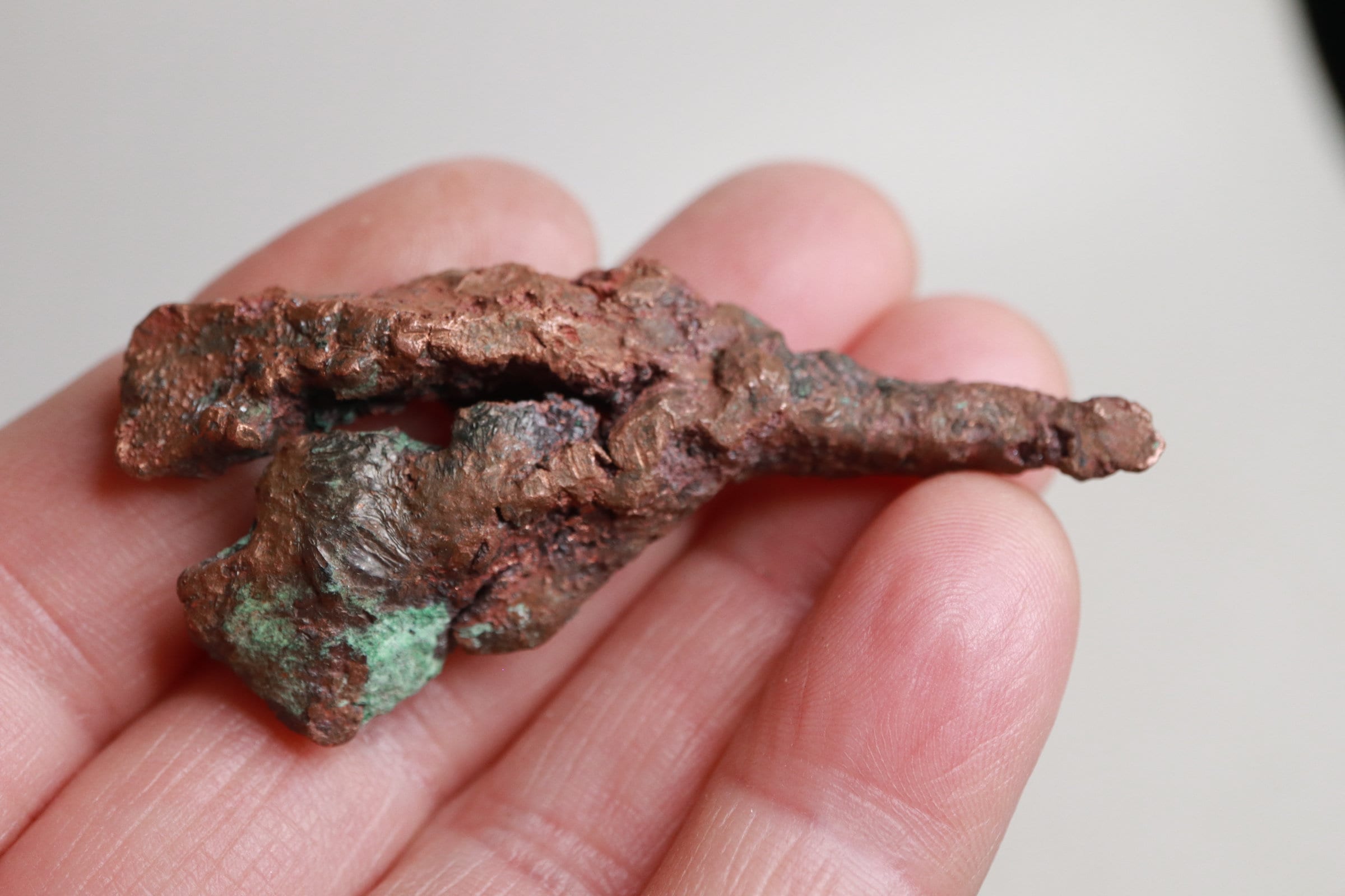 Native Copper Specimen - Calico Lode - Keweenaw Michigan - Natural ...