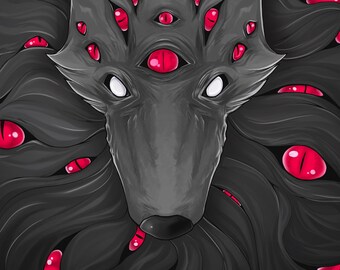 Dog Demon Print