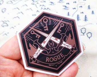 Rogue TTRPG 3" Vinyl Sticker