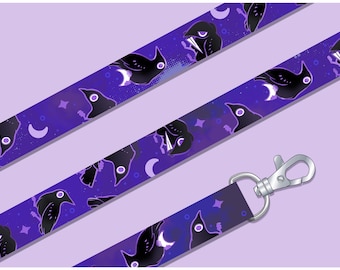 Familiar Raven Lanyard