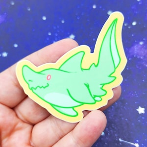 Goblin Shark 3&quot; Sticker, Vinyl Sticker Good for Indoor/Outdoor, shark, goblin shark