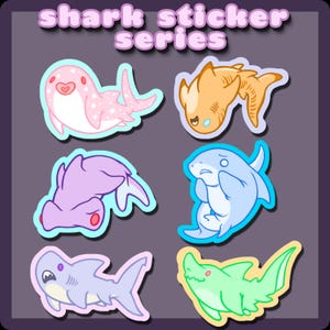 Shark Stickers Set