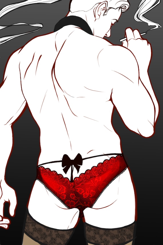 Men In Lingerie Photos