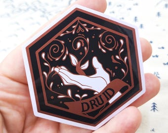 Druid TTRPG 3" Vinyl Sticker