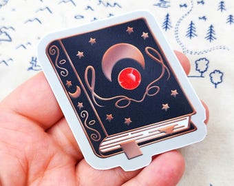 Book 3" Sticker, Vinyl Sticker Good for Indoor/Outdoor, ttprg, rpg, mage