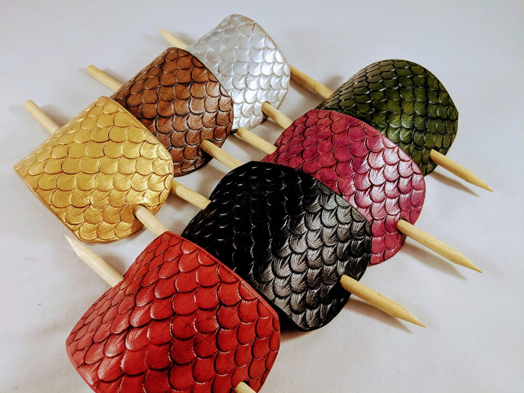 Dragon Scale Hair Pin Etsy