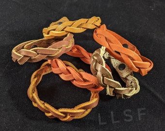 Mystery Braided Leather Bracelet