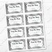 Guess How Many Game DIGITAL Printable PDF DIY Silver Baby Shower ...