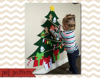 Sapin De Noël En Feutre Pour Enfants - Arbre De Noël En Feutre 3D Pour