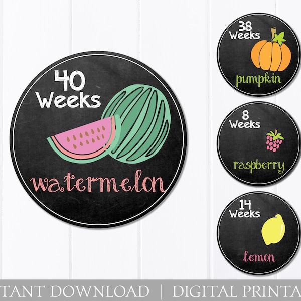Printable Weekly Pregnancy Etsy printable-weekly-pregnancy-etsy