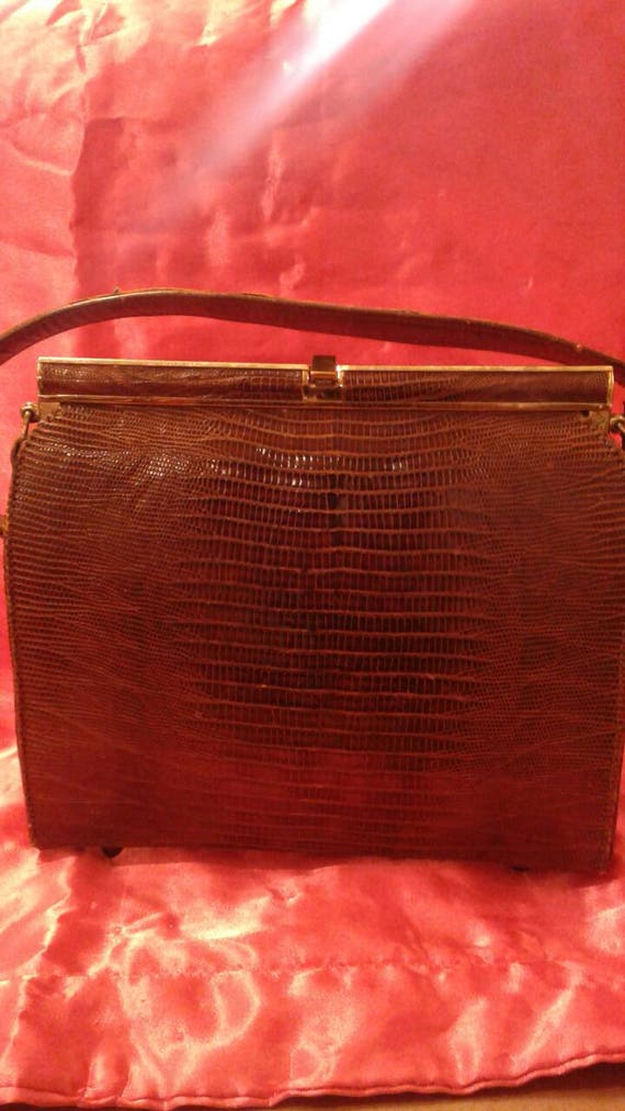 Lizard Skin Purse Vintage