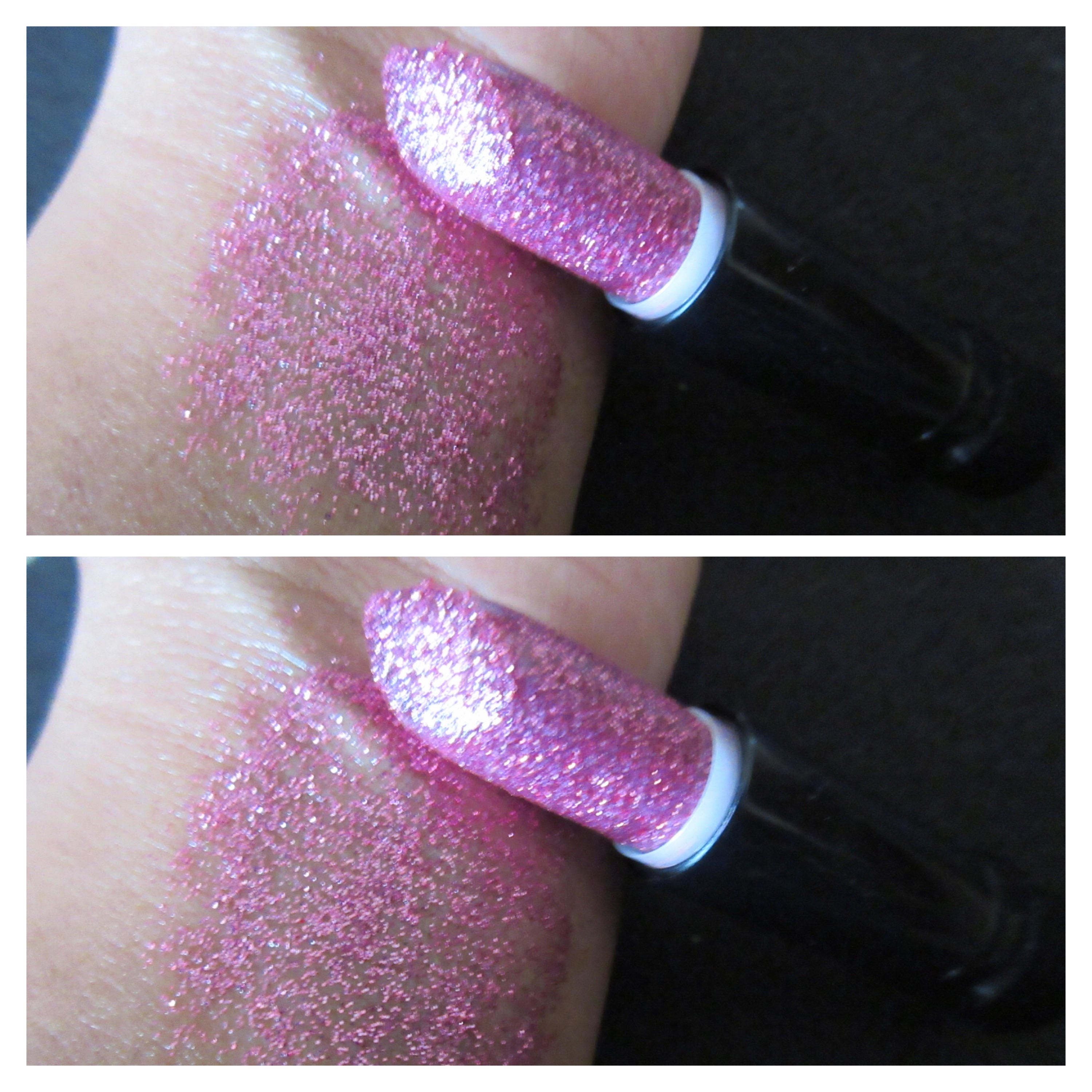 Pink glitter lipstick Etsy