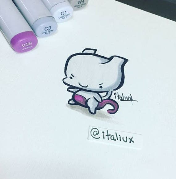 Chibi Pokemon Copic Commission Single