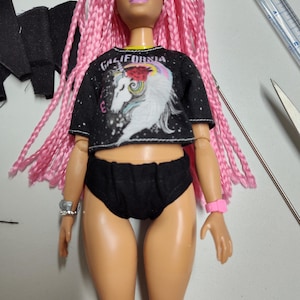 ONE PAIR: Pullip, Dal, Rainbow High, Barbie, and all Monster doll high undies