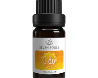 Chakra 3 - I DO - (Neroli - Lemon -  Sandalwood) Organic Essential Oil Blend -  Solar Plexus Chakra - Manipura - Seven Souls Collection