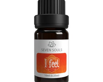 Chakra 2 - I FEEL - (Jasmine - Sandalwood - Ylang Ylang) Organic Essential Oil Blend - Sacral Chakra - Swadhishtana - Seven Souls Collection