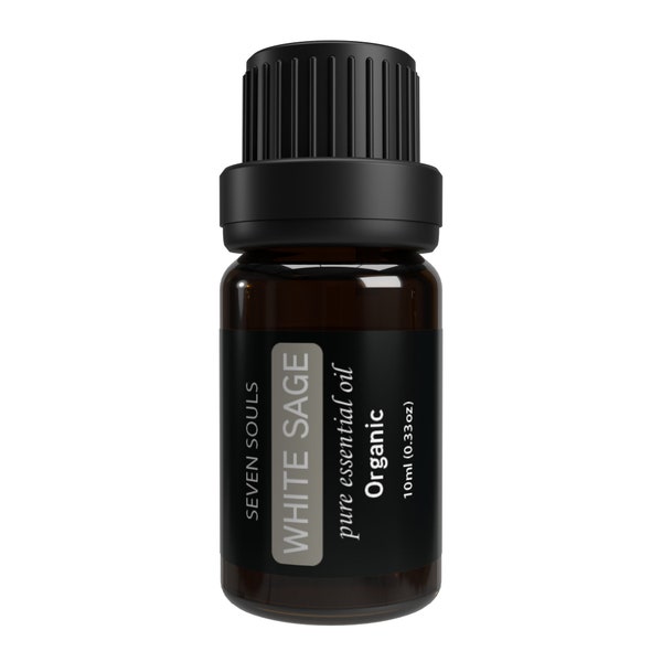 WHITE SAGE Natural Essential Oils Blend - White Sage/Myrrh/Sandalwood