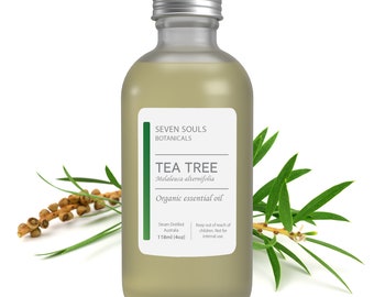 TEA TREE Organic Essential Oil - BULK 4Oz / 8Oz